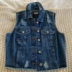 American Original Jean Vest